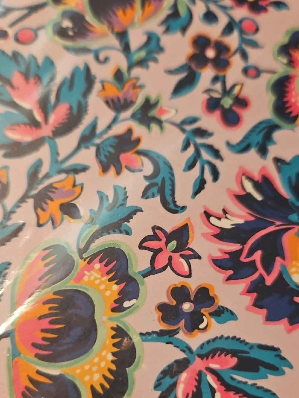 NWT Vera Bradley Cloud Vine Multi Pattern Mini Notebook with Pocket
